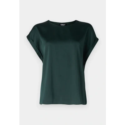 Afbeelding van ONLY Onllieke SS MIX NOOS Tshirt basic, Dames, Maat: XS, Darkest spruce