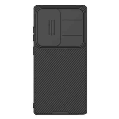 Afbeelding van Nillkin Hoesje Geschikt voor Samsung Galaxy S25 Ultra CamShield Pro Back Cover Zwart