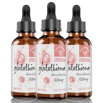 Afbeelding van Liposomale Glutathion 1500 mg, Orale Vloeistof met Vitamine C, L (Verlaagd) (GSH), Vegan 180 ml