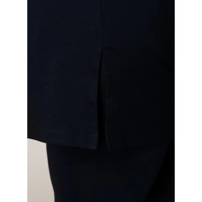 Afbeelding van Base Level Curvy top Abbigail donkerblauw