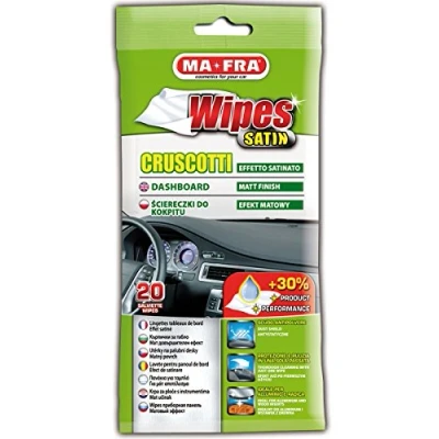 Afbeelding van Mafra Dashboard Wipes Satin Effect, verpakking van 20 stuks