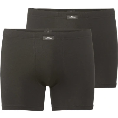Afbeelding van Götzburg LONG 2ER PACK Onderbroeken, Heren, Maat: Medium, Schwarz dunkel uni