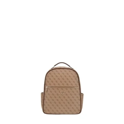 Afbeelding van GUESS Power Play Tech Rugzak, Latte Logo, One Size
