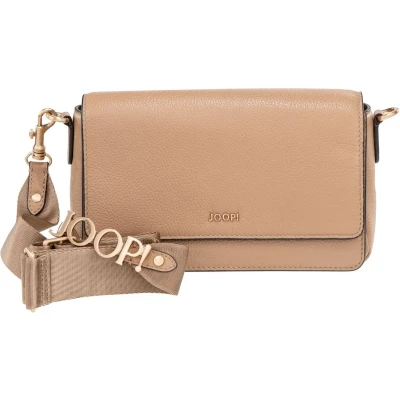 Afbeelding van JOOP! Leren Schoudertas Avondtas Vivace Elissa Shoulderbag Beige Lichtbruin