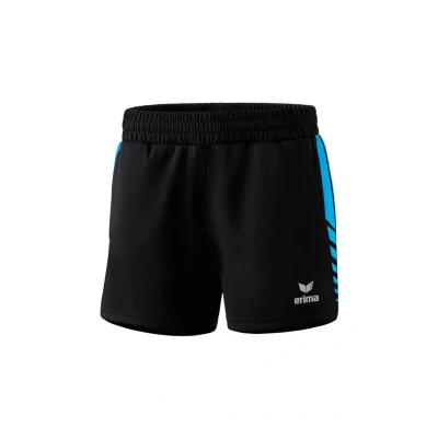 Afbeelding van Six Wings worker short dames zwart/curaçao / 36