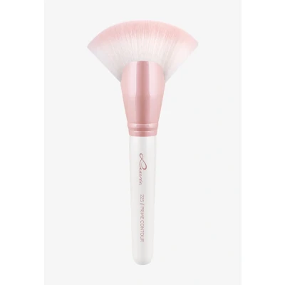 Afbeelding van Luvia Cosmetics Prime Contour Makeupkwastje, Maat: One Size, Pearl white/candy pink