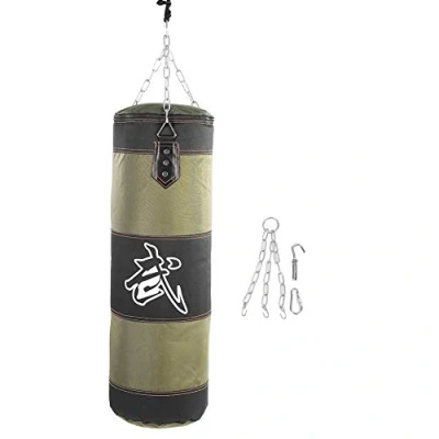 Afbeelding van DEWIN Lege training bokshaak kick zandzak Fight Karate Punch zandzak, 4 maten verkrijgbaar (80cm groen)