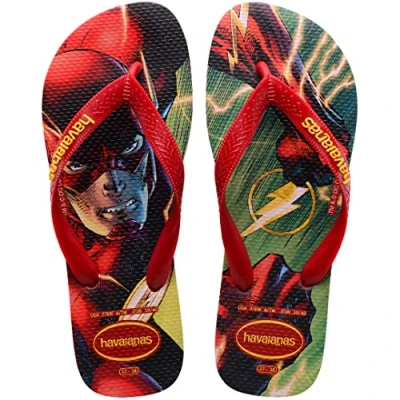 Afbeelding van Havaianas Unisex Top Herois Dc Flip Flop, Robijn Rood, 45/46 EU