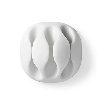Afbeelding van Kabelmanagement Kabelclip Click &amp; Go 4 Stuks Aantal slots: 3 Nedis