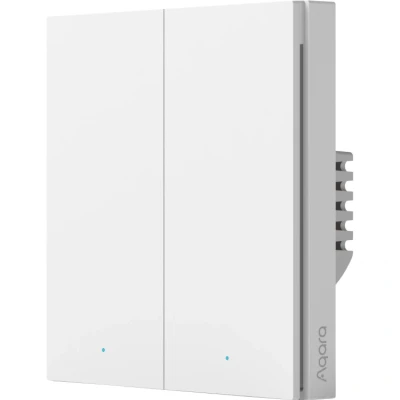 Afbeelding van Aqara Draadloze wandschakelaar WS EUK02 Wit Apple HomeKit