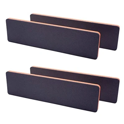 Afbeelding van Danto ® 4 garagebeschermers, deurrandbeschermers, deurrandbescherming, zelfklevend, 44 x 11,5 cm, bescherming voor autodeuren en garages, carport, enz.