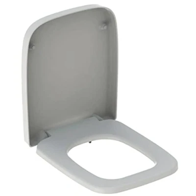Afbeelding van Geberit Renova Plan wc zitting hoekig design SC/TF wit