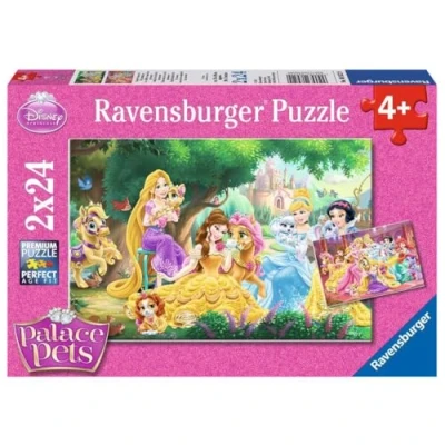 Afbeelding van Disney Prinzessin: Beste Freunde der Prinzessinnen. Puzzle 2 x 24 Teile