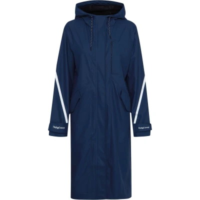 Afbeelding van Thejoggconcept Mantel, Dames, Maat: XS, Medieval blue