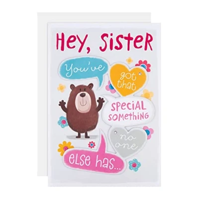 Afbeelding van Verjaardagskaart voor zus &quot;Special Something&quot;, middelgroot, van Hallmark