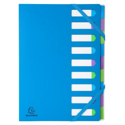 Afbeelding van Sorteermap Harmonika 9vak CAMP.NEON bl. per 5