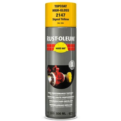 Afbeelding van Rust Oleum 2147 Signaalgeel Spuitbus 500ml (RAL 1003)