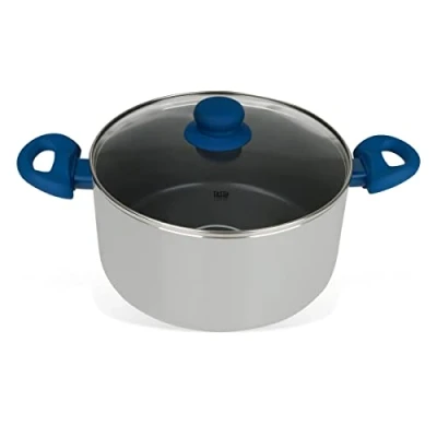 Afbeelding van Braadpan met oliedispenser en deksel 24 cm Tasty