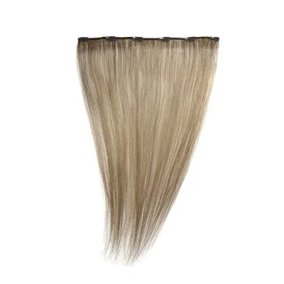 Afbeelding van Love Hair Extensions Eendelige 100% echt haar clip in extensies maximaal volume kleur 10 medium asbruin 46 cm, per stuk verpakt (1 x 35 g)