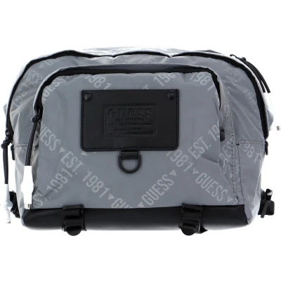 Afbeelding van GUESS Schoudertas Certosa Camera Bag Grey Grijs