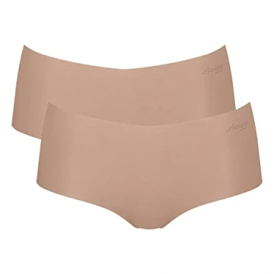Afbeelding van Sloggi 2P ZERO Modal 2.0 Short Briefs Huid Small Dames