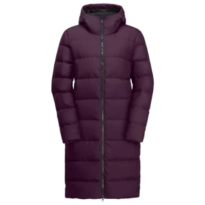 Afbeelding van Jack Wolfskin Frozen Palace Coat W Down Parka voor dames, bessen jam, S