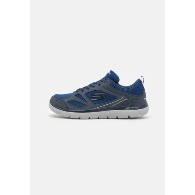 Afbeelding van Skechers Sport Summits Sneakers laag, Heren, Maat: 39, Navy Leer en textiel