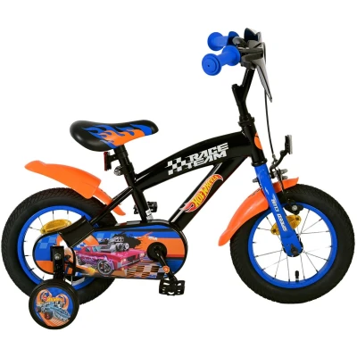 Afbeelding van Hot Wheels kinderfiets jongens 12 inch zwart