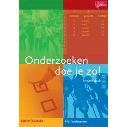 Afbeelding van Onderzoeken doe je zo! (Paperback)