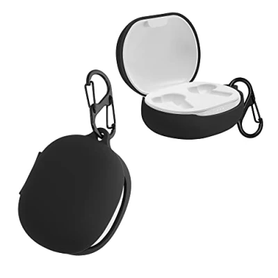 Afbeelding van kwmobile case compatibel met Anker Soundcore Life P3 Cover voor oordopjes Zacht silicone In zwart