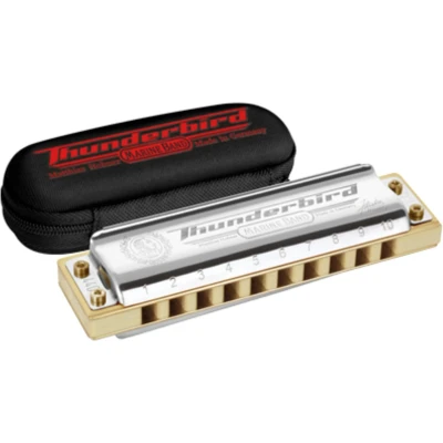 Afbeelding van Hohner Marine Band Thunderbird E Low Diatonische mondharmonica
