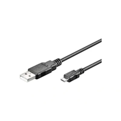 Afbeelding van Microconnect USBABMICRO0,60 zwart