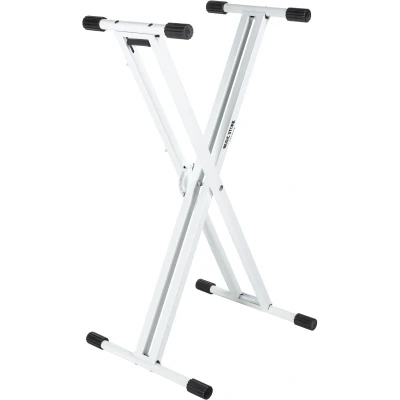 Afbeelding van MUSIC STORE KB 4 EX White Keyboard standaard