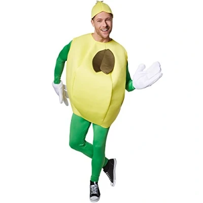 Afbeelding van dressforfun kostuum citroen L verkleedkleding halloween verkleden feestkleding carnavalskleding carnaval feestkledij partykleding 301638