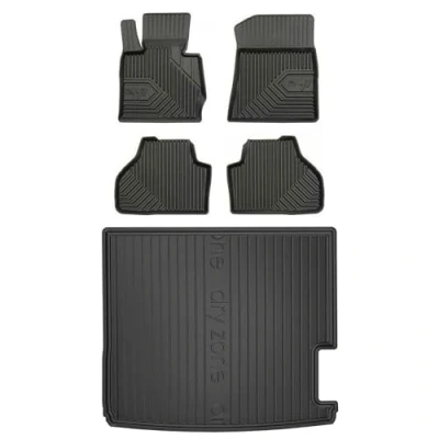 Afbeelding van MOTOS Set rubberen vloermatten en koffermatten voor BMW X3 F25 2010 2017 Verbeter uw reiscomfort met anti slip mat auto 3D all weather auto, bescherming tegen vuil
