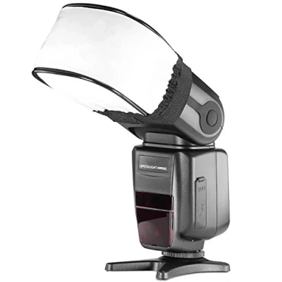 Afbeelding van Neewer® Pro universele zachte mini flitsverstuiver voor op camera of uit flitspistool, Canon, Nikon, Sunpak, Vivita Flash, Nissin, Sigma, Sony, Pentax, Olympus, Panasonic Lumix knippert