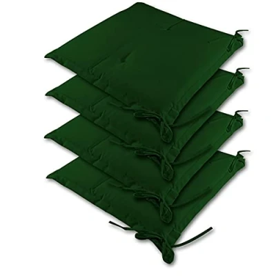 Afbeelding van Detex Set van 4 Zitkussen Waterafstotend 41x37cm Groen