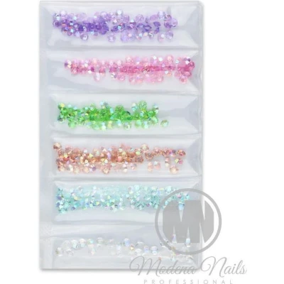 Afbeelding van Modena Nails Nageldecoratie Diamantjes MIX