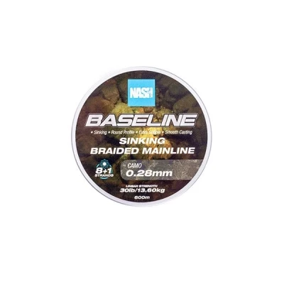 Afbeelding van Nash Baseline Sinking Braid Camo 600m