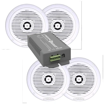 Afbeelding van Lyndahl LYNCS180IPS4 2 weg inbouwluidsprekerset 120 W 4 Ω Wit 1 set(s)