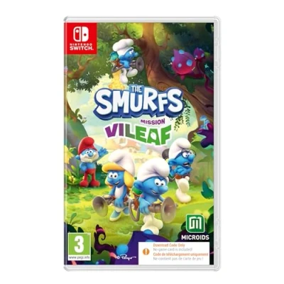 Afbeelding van The Smurfs Mission Vileaf Code in a Box (NSW) Nieuw