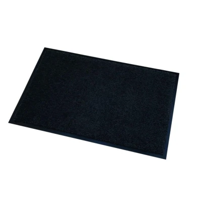 Afbeelding van Wicotex Deurmat droogloopmat zwart 120 x 80 cm