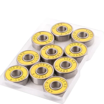 Afbeelding van CESFONJER 10 stuks skateboard kogellagers longboard wrijvingsvrije ABEC 9 voor skateboard, scooter, inline skates