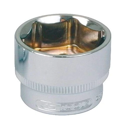 Afbeelding van KS Tools, Dopsleutel + dopmoer, 1/2&quot; CHROMEplus zeskant stekker (11/16&quot;)