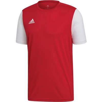 Afbeelding van adidas Performance Estro 19 Fussball Sport Tshirt, Heren, Maat: Small, Power red/white