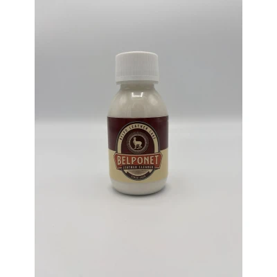 Afbeelding van BELPONET 100ml Allround Lederreiniger voor glad leder Natuurlijke basis lederen handtassen, sofa&#039;s, schoenen, autozetels, jassen, etc.