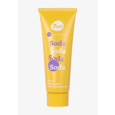 Afbeelding van 7days MY Beauty WEEK Facial DEEP PORE Cleanse &amp; Scrub SODA Masker, Maat: 80 ml,
