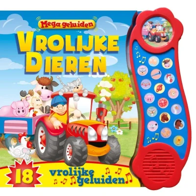 Afbeelding van Vrolijke dieren (Hardback)