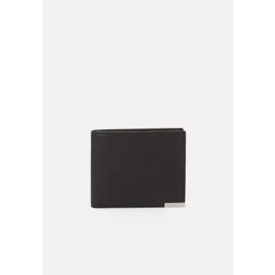 Afbeelding van Calvin Klein Modern Plaque Bifold COIN Unisex Portemonnee, Maat: One Size, Black