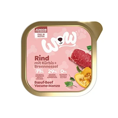 Afbeelding van WOW! Junior voer kuipje rund 11 x 150 g